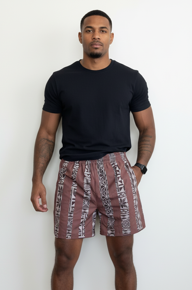 Oceania Shorts - Maroon